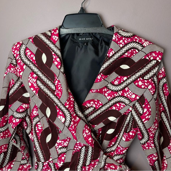 Mae Otti African Wrap Jacket - Size Small - Picture 3 of 13
